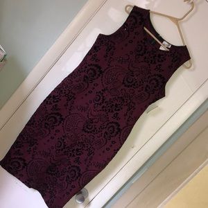 Burgundy Special Occasion Olivia Matthews Dress